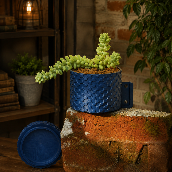 DOSLOW — Sedum burrito | MODULAR WALL PLANTER - Ritual Set (PROCEDURA 03)