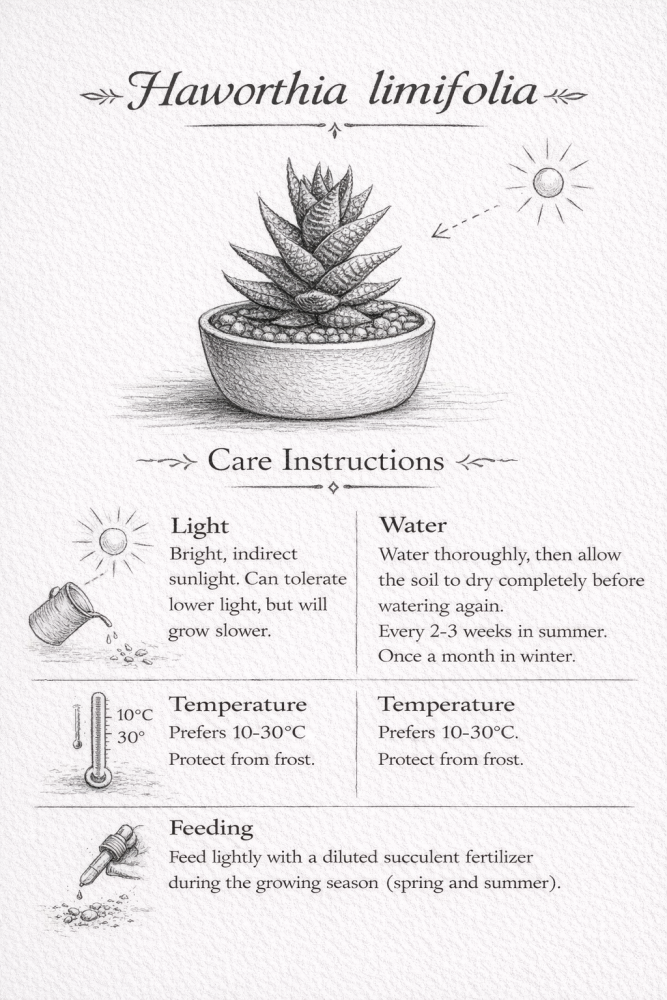 Haworthia limifolia