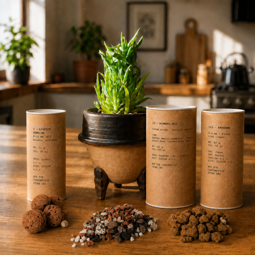 DOSLOW — Senecio  | Bohemian handmade ceramic - Ritual Set (PROCEDURA 02)