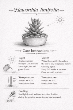 Haworthia limifolia