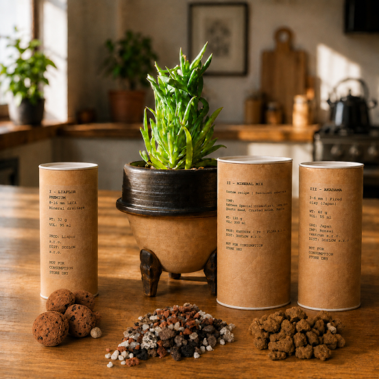 DOSLOW — Senecio  | Bohemian handmade ceramic - Ritual Set (PROCEDURA 02)